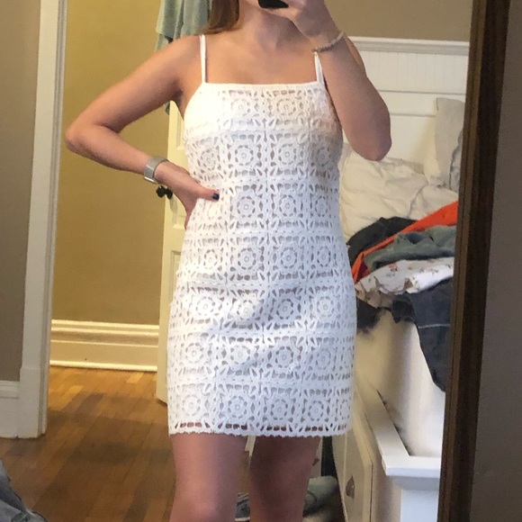 Crochet Mini Dress - Picture 4 of 4